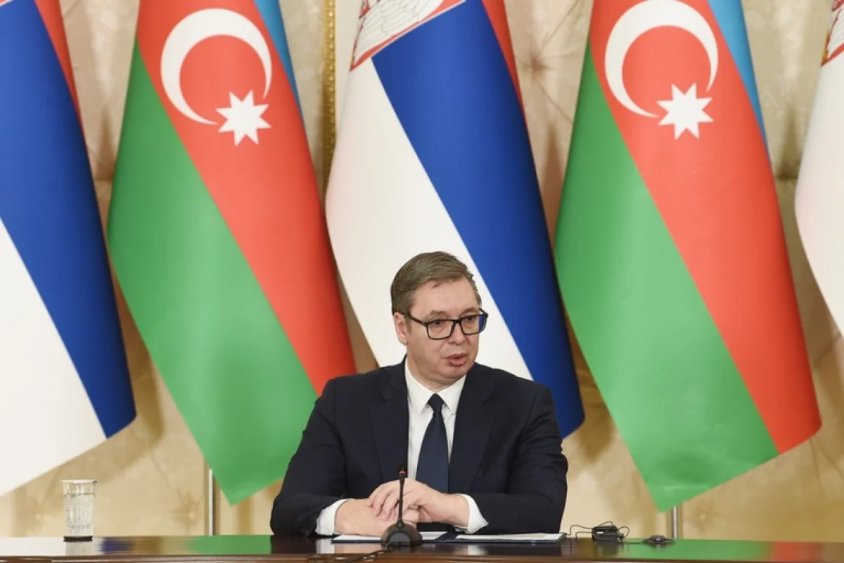 Serbiya Prezidenti Heydər Əliyev Mərkəzi ilə tanış - OLDU