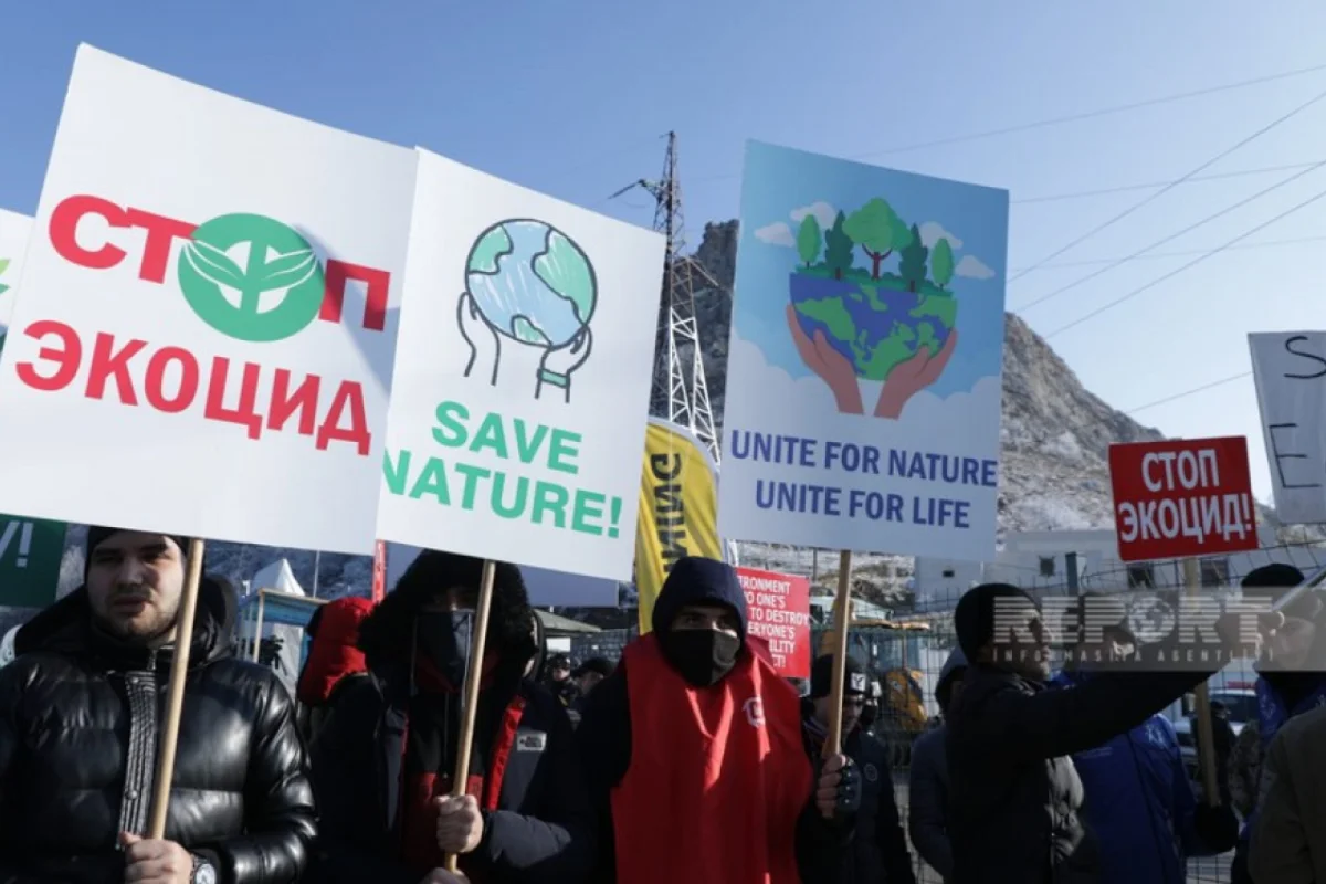 Xankəndi-Laçın yolundakı aksiya davam edir