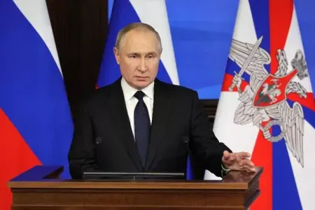 Putin ilk dəfə “xüsusi hərbi əməliyyat” əvəzinə “müharibə” ifadəsini işlətdi