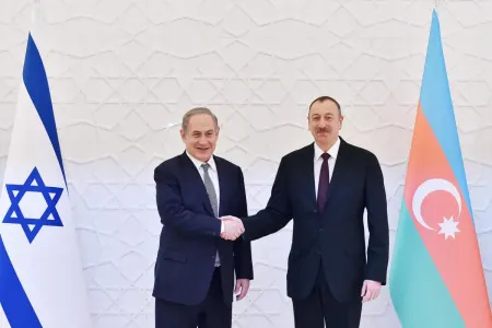 İlham Əliyev Netanyahunutəbrik edib