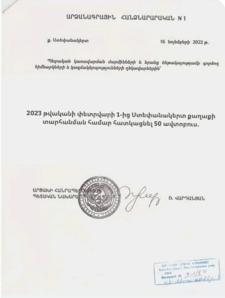 Ermənilər bu tarixdə Xankəndidən köçəcək: - Avtobuslar ayrıldı - FOTOFAKT