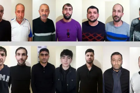 Şirvanda dələduzluq və quldurluğa görə 32 nəfər saxlanılıb- - FOTO