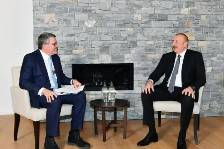 İlham Əliyev “CISCO” şirkətinin vitse-prezidenti ilə görüşüb