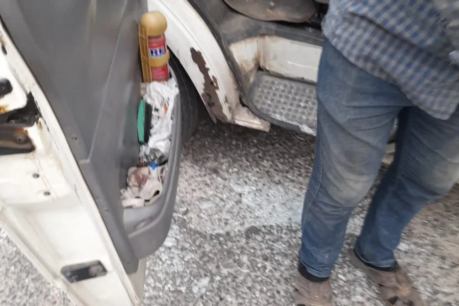 Novxanıda adamı döyüb, maşınla sürüdülər