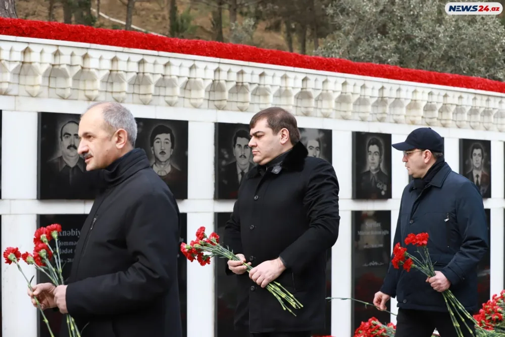 Vasif Talıbovun oğlu atasının istefasından sonra ilk dəfə - GÖRÜNTÜLƏNDİ