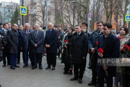 Moskvada 20 Yanvar şəhidlərinin xatirəsi anıldı