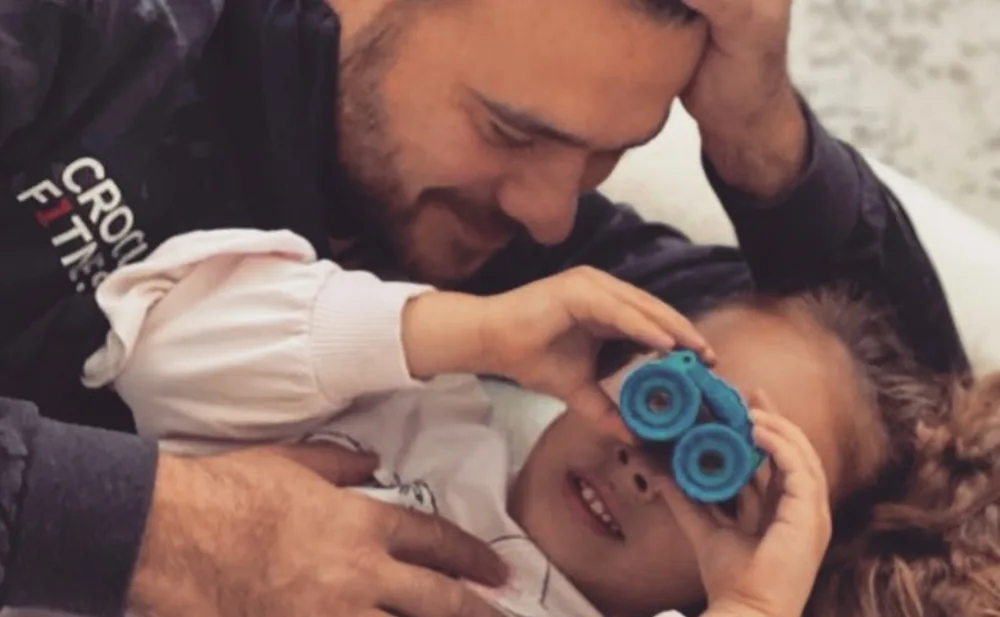 Emin qızı Afina ilə - Foto