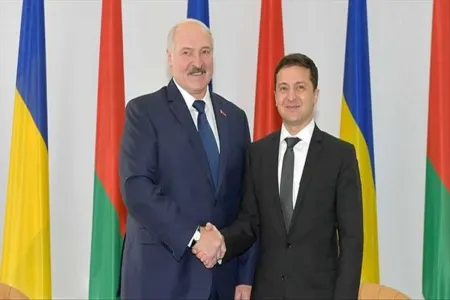 Zelenski Lukaşenkonun iddialarını təkzib edib