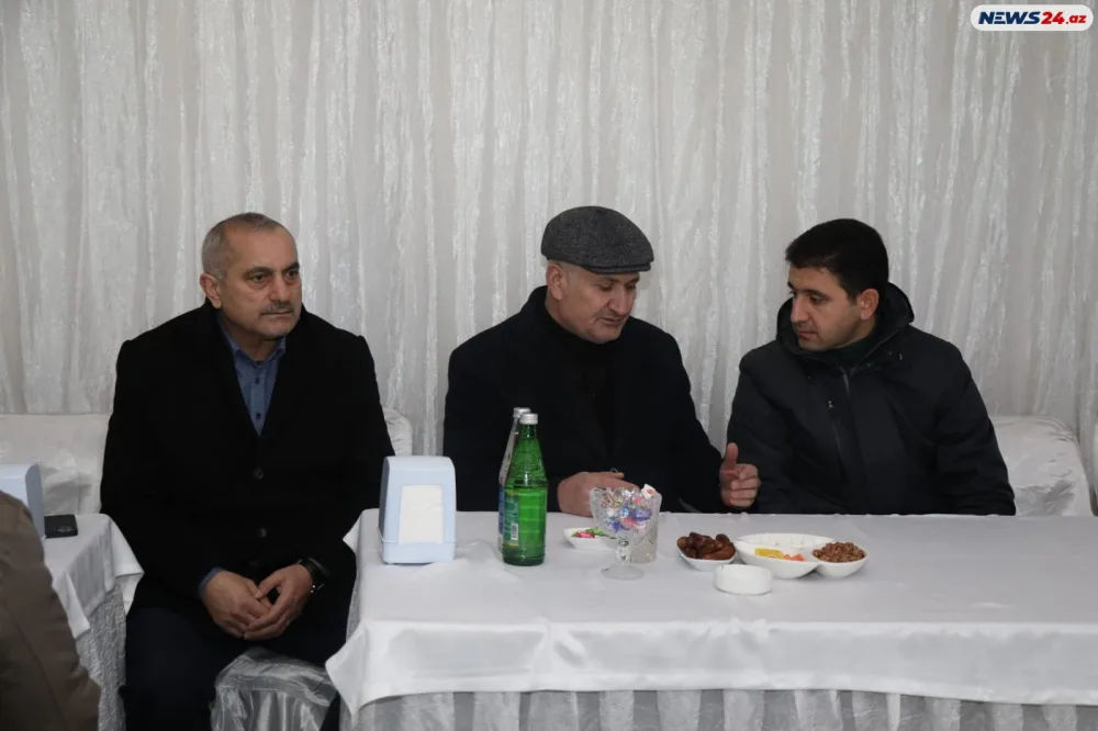 Orxan Əsgərovla vida mərasimi keçirilir - -FOTO