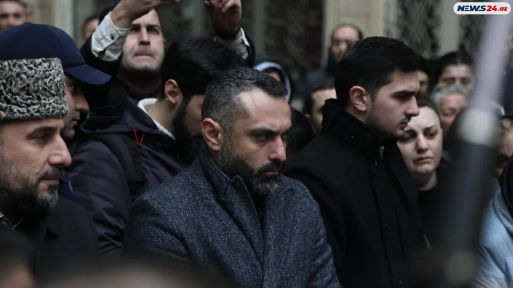 Şəhid Orxan Əsgərovun cənazəsi evinə gətirildi - Fotolar