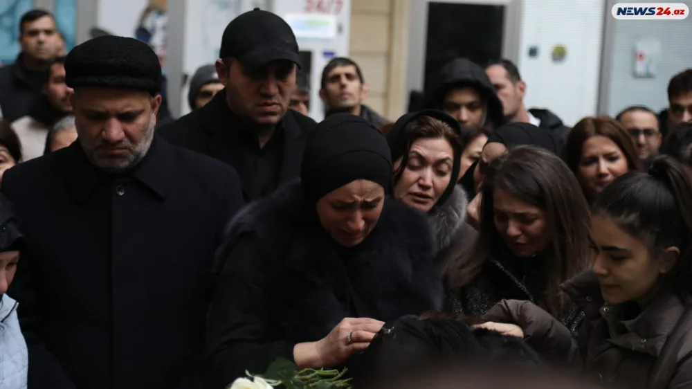 Şəhid Orxan Əsgərovun cənazəsi evinə gətirildi - Fotolar