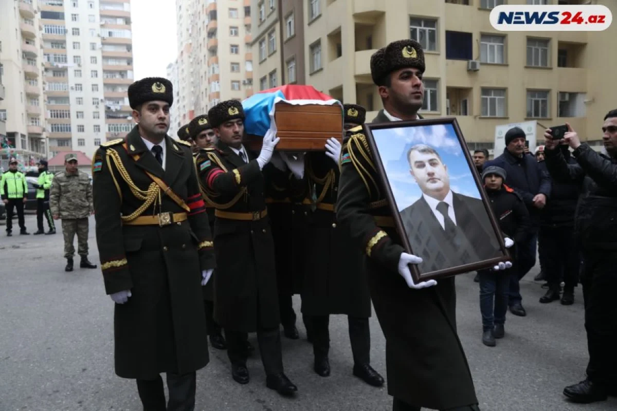 Şəhidin cənazəsi II Şəhidlər xiyabanına aparılacaq