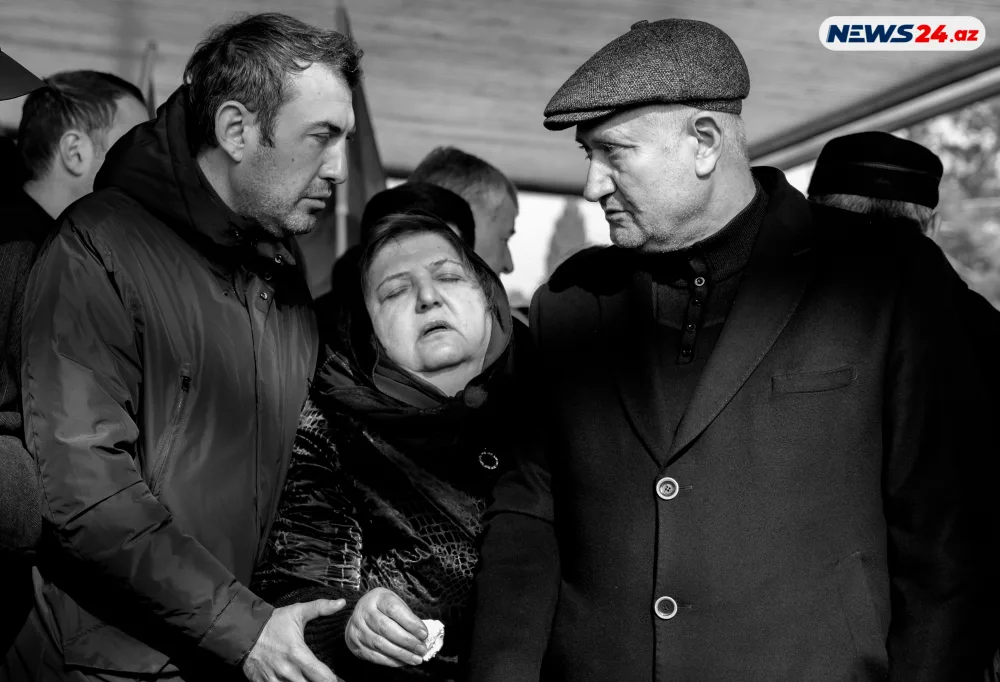 Şəhid Orxan Əsgərov ikinci Şəhidlər xiyabanında dəfn edildi - FOTOLAR - YENİLƏNDİ