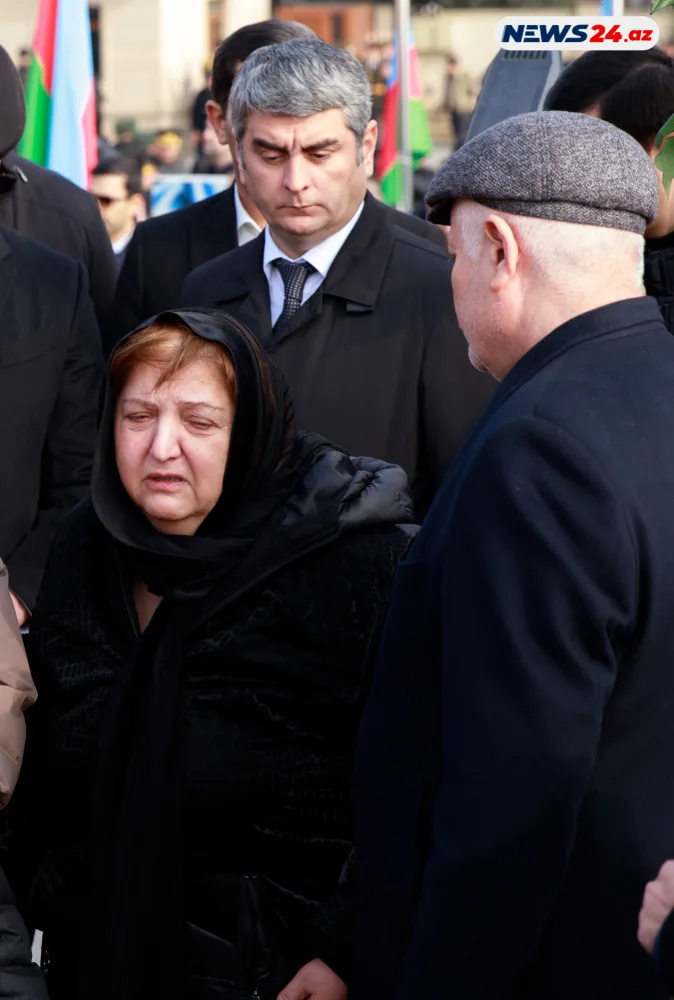 Şəhid Orxan Əsgərov ikinci Şəhidlər xiyabanında dəfn edildi - FOTOLAR - YENİLƏNDİ