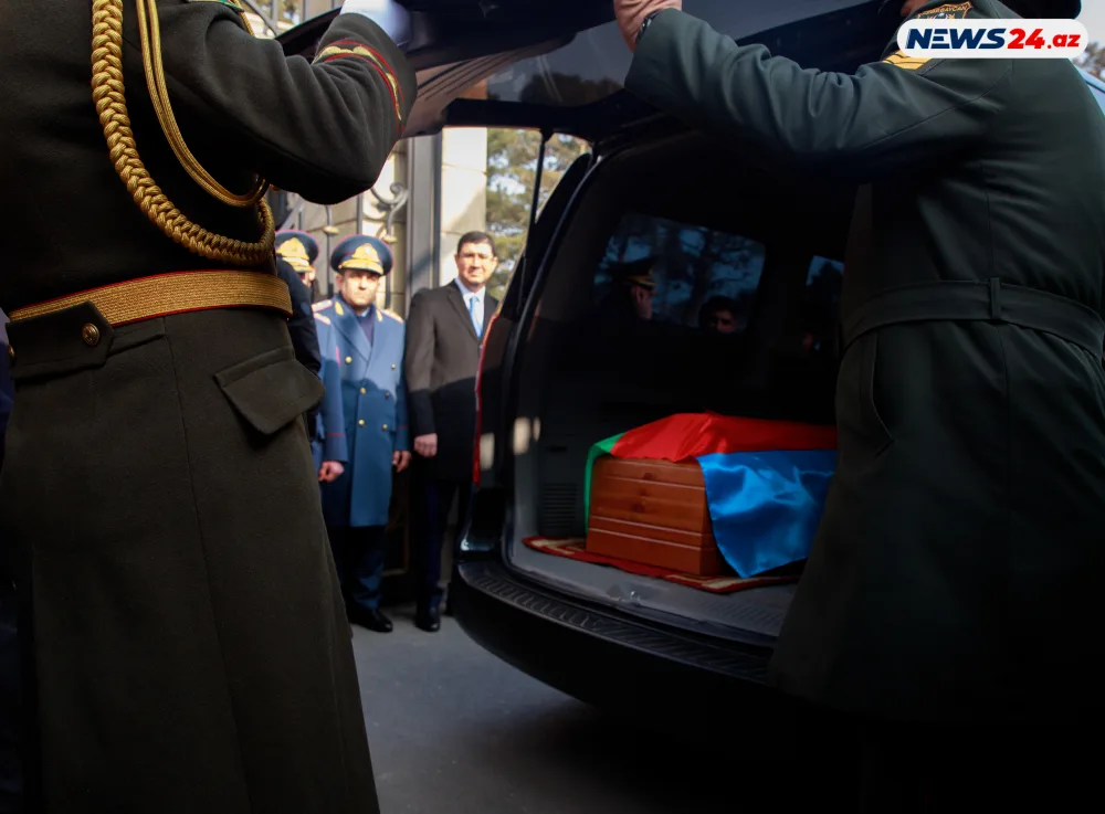 Şəhid Orxan Əsgərov ikinci Şəhidlər xiyabanında dəfn edildi - FOTOLAR - YENİLƏNDİ