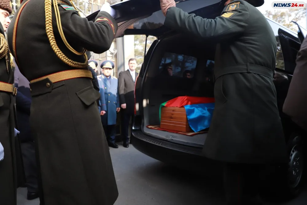 Şəhid Orxan Əsgərov torpağa tapşırıldı