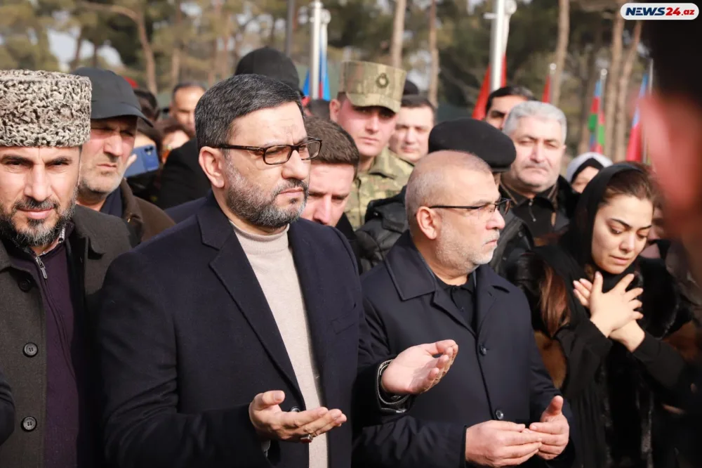 Şəhid Orxan Əsgərov torpağa tapşırıldı