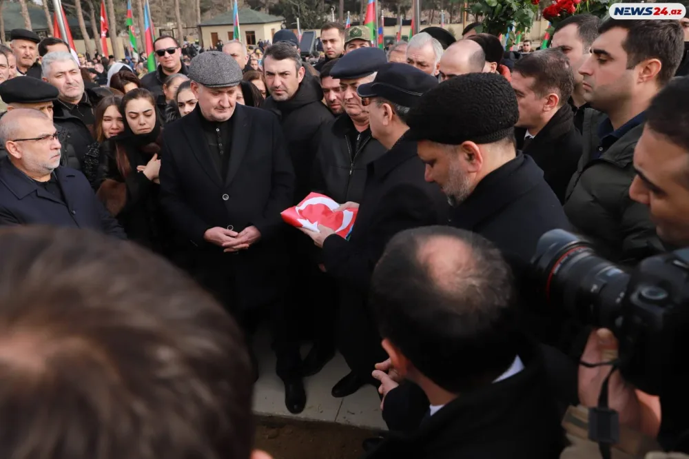 Şəhid Orxan Əsgərov torpağa tapşırıldı