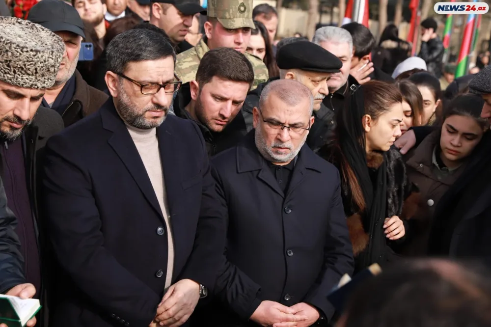 Şəhid Orxan Əsgərov torpağa tapşırıldı