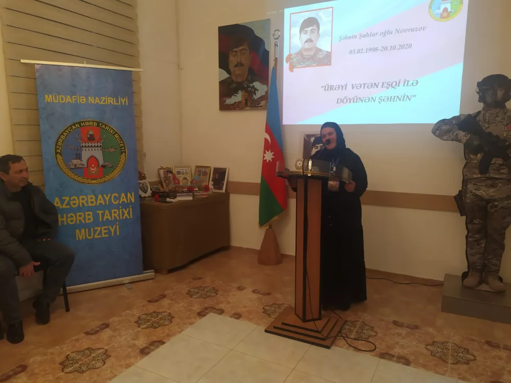 “Ürəyi Vətən eşqi ilə döyünən Şəhnin”