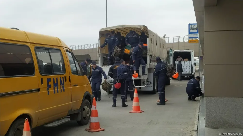 Prezidentin tapşırığı ilə Azərbaycanın xilasetmə qrupu Türkiyəyə yola düşdü