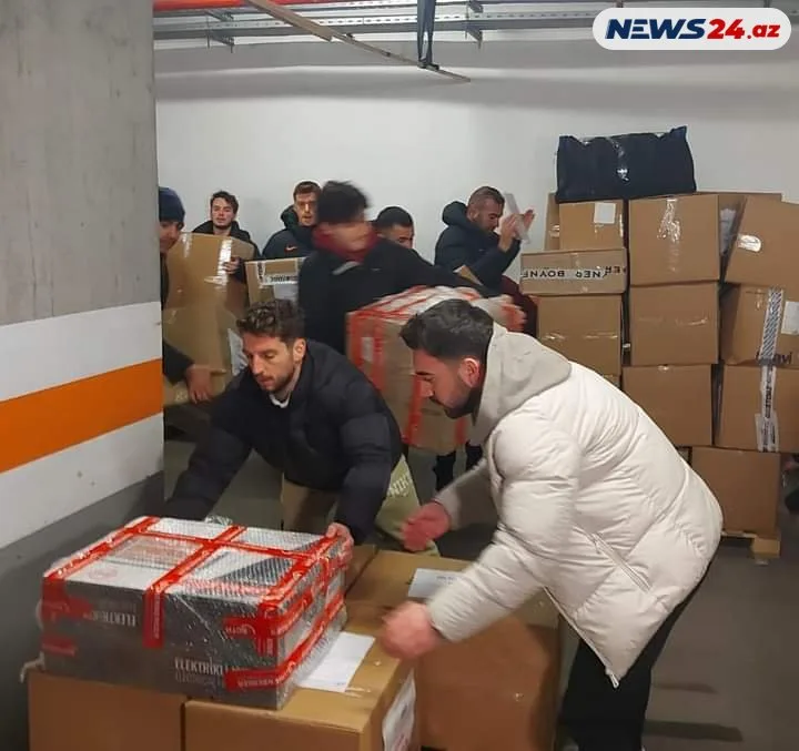 Dünya ulduzu yardım aksiyasına qoşuldu - FOTOLAR