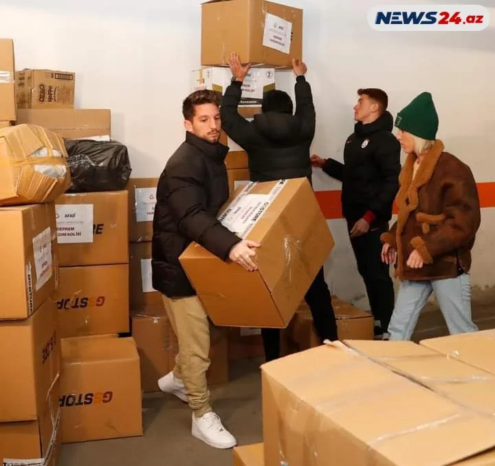 Dünya ulduzu yardım aksiyasına qoşuldu - FOTOLAR