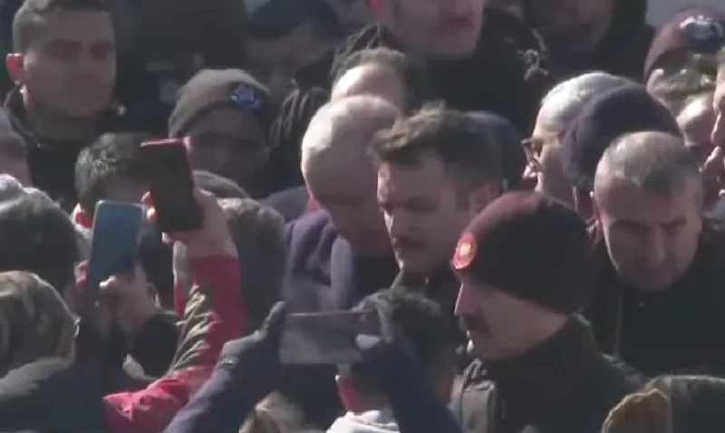 Ərdoğan zəlzələ bölgəsində