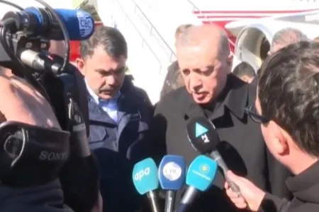 Ərdoğan: “Çox zəlzələ gördük, bunun da altından qalxarıq”