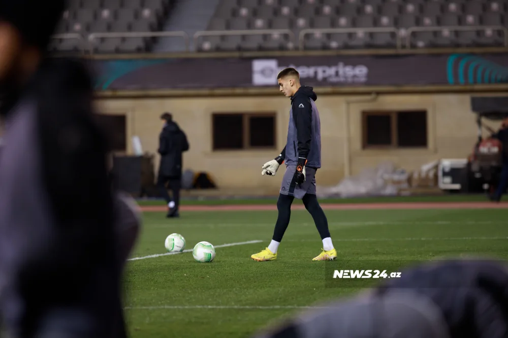 “Qarabağ”ın “Gent”lə oyundan öncəki açıq məşqi - FOTOLAR