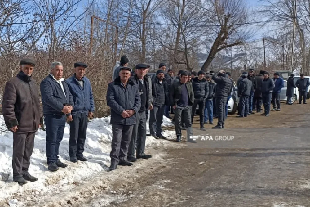 Türkiyədə zəlzələdə həlak olan tələbə Gədəbəydə dəfn olunub - FOTO - YENİLƏNİB