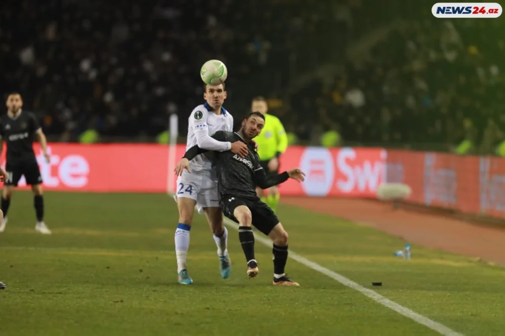 "Qarabağ" - "Gent" oyununda ikinci hissə başladı