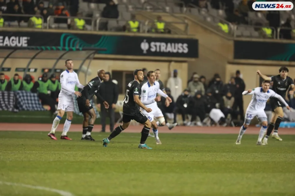 "Qarabağ" - "Gent" oyununda ikinci hissə başladı