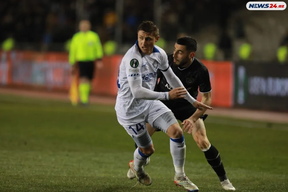 "Qarabağ" - "Gent" oyununda ikinci hissə başladı