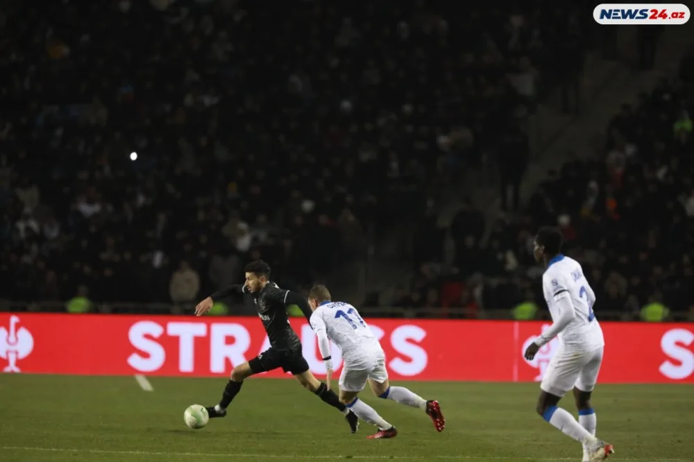 "Qarabağ" - "Gent" oyununda ikinci hissə başladı