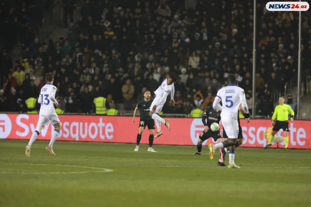 "Qarabağ" - "Gent" oyununda ikinci hissə başladı