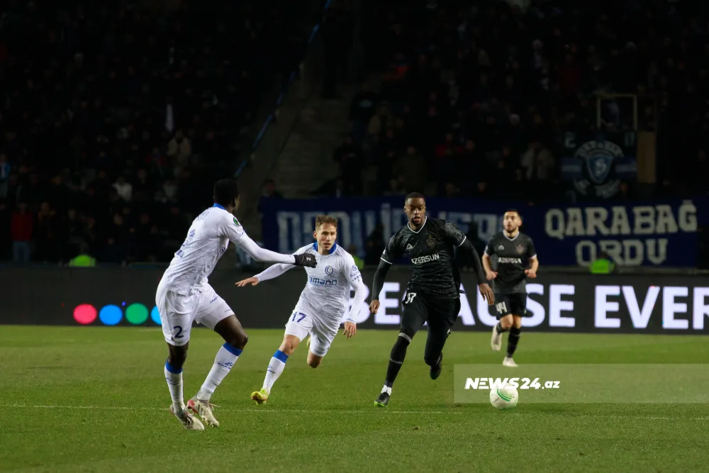 "Qarabağ"ın "Gent" üzərindəki qələbəsi - FOTOLARDA