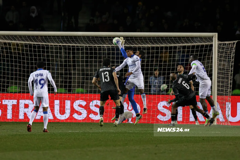 "Qarabağ"ın "Gent" üzərindəki qələbəsi - FOTOLARDA