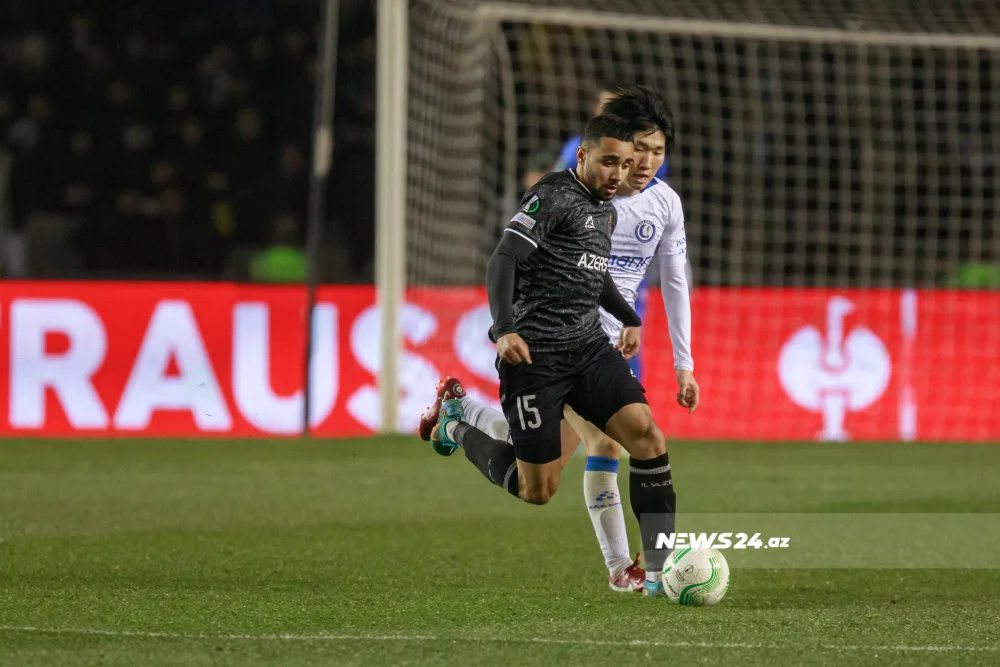 "Qarabağ"ın "Gent" üzərindəki qələbəsi - FOTOLARDA