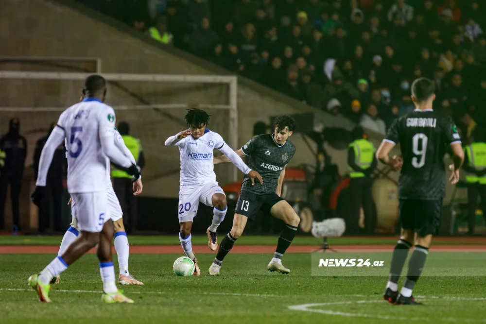 "Qarabağ"ın "Gent" üzərindəki qələbəsi - FOTOLARDA