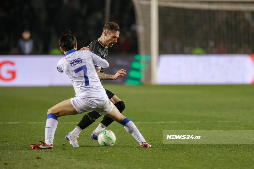 "Qarabağ"ın "Gent" üzərindəki qələbəsi - FOTOLARDA