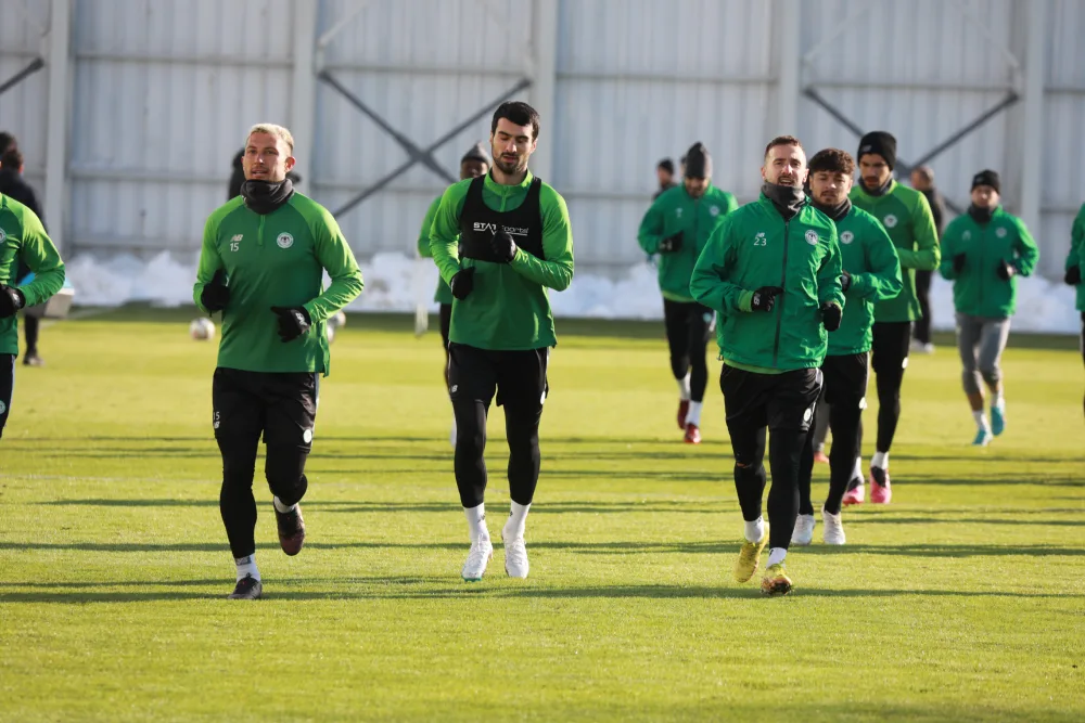 Mahir Emreli "Konyaspor"da belə məşq edir - FOTO