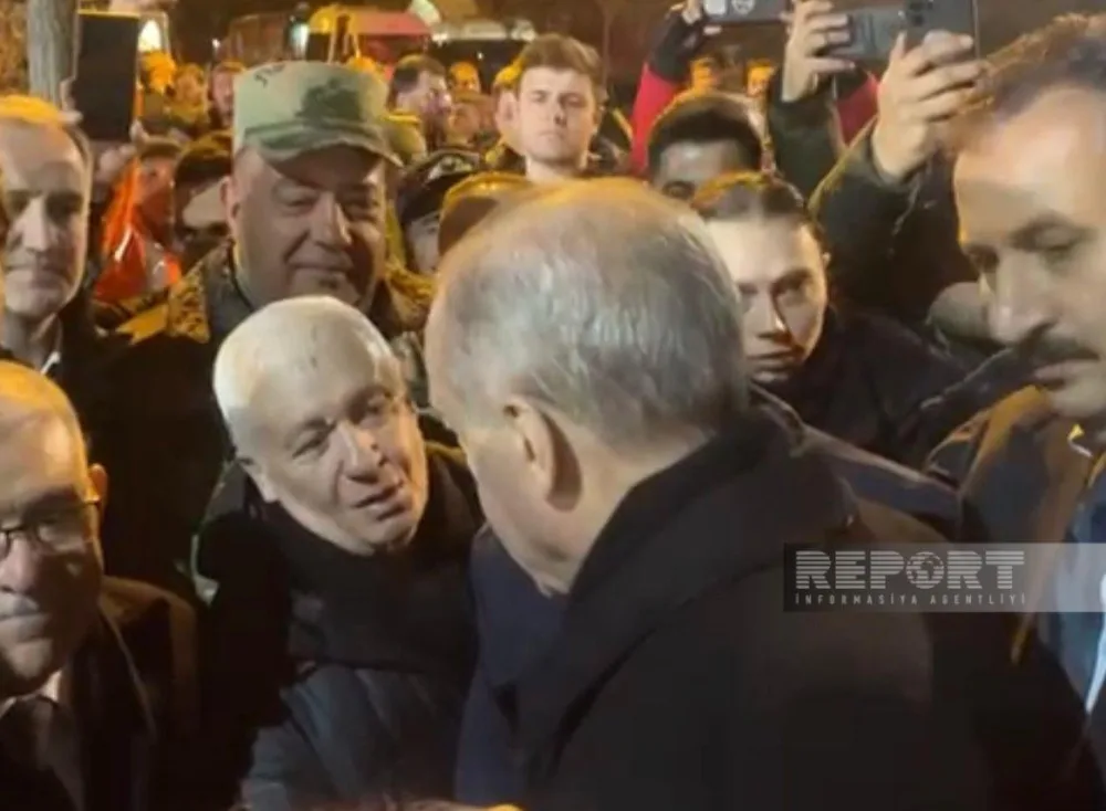 General-leytenant Etibar Mirzəyev Ərdoğanla görüşdü - Video