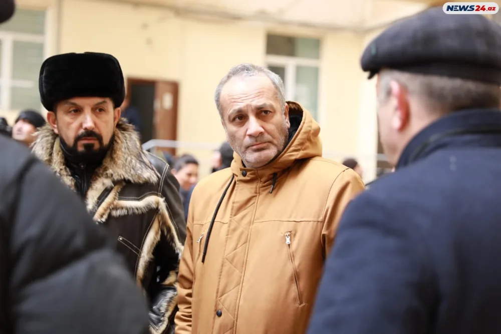 Xalq artisti Ramiz Novruzun vida mərasimindən görüntülər