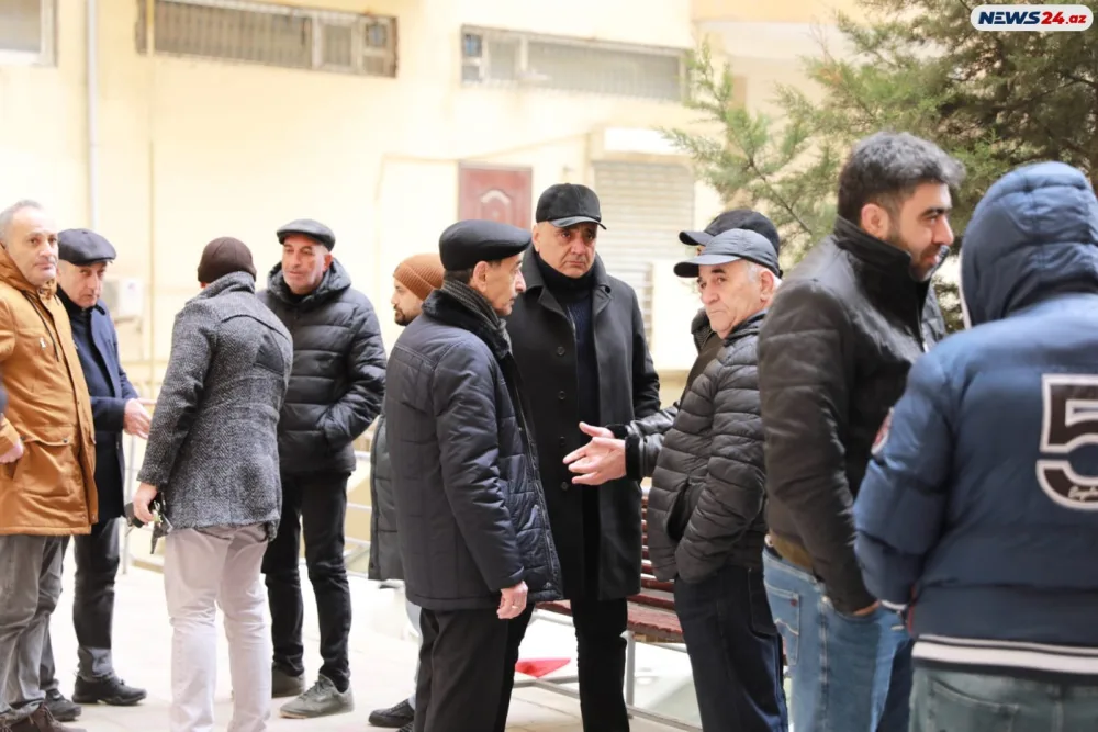 Xalq artisti Ramiz Novruzun vida mərasimindən görüntülər