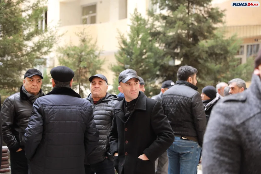 Xalq artisti Ramiz Novruzun vida mərasimindən görüntülər