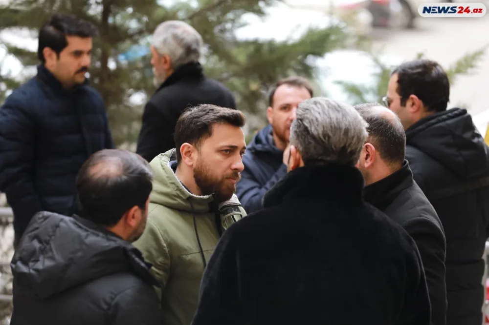 Xalq artisti Ramiz Novruzun vida mərasimindən görüntülər