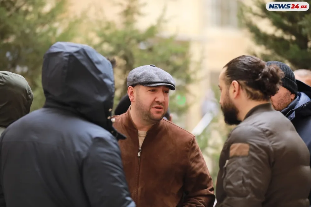 Xalq artisti Ramiz Novruzun vida mərasimindən görüntülər