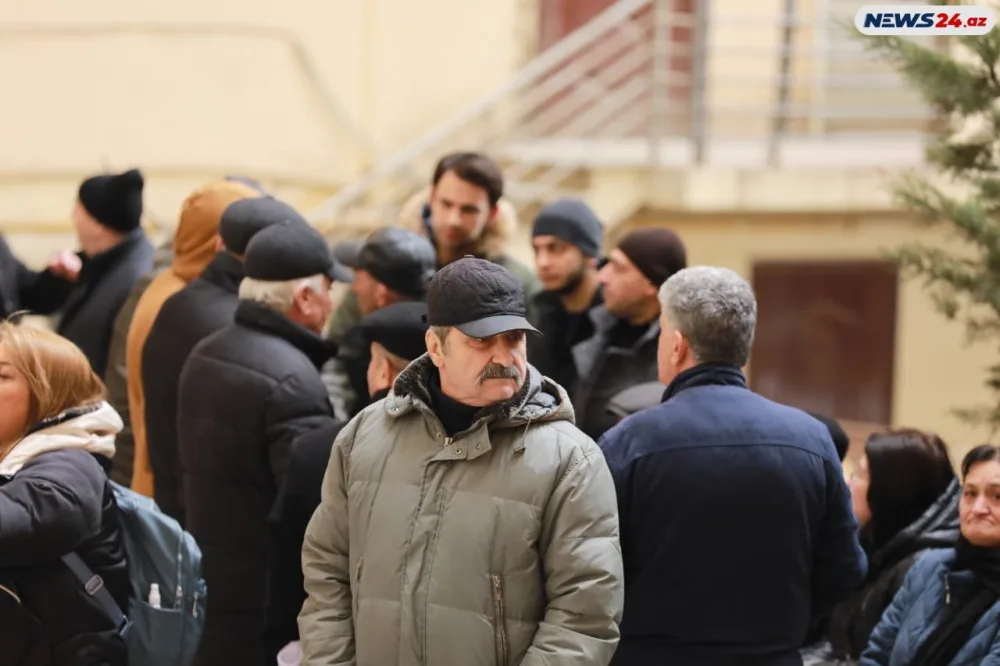 Xalq artisti Ramiz Novruzun vida mərasimindən görüntülər