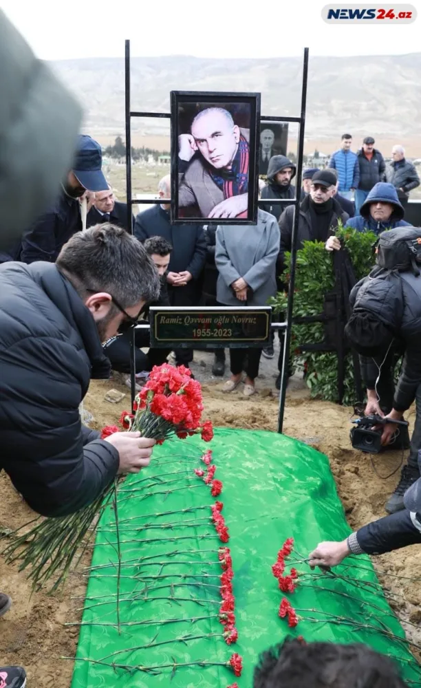 Ramiz Novruz dəfn edildi